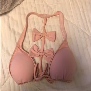 san lorenzo pink bow back bikini !